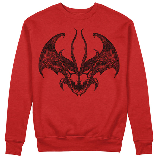 Felpa Girocollo - DEVIL - Devilman Essential-  #chooseurcolor - CUC chooseurcolor