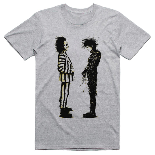 T-Shirt Tim Burton Sons - Beetlejuice Edward Mani di Forbice #chooseurcolor - CUC chooseurcolor