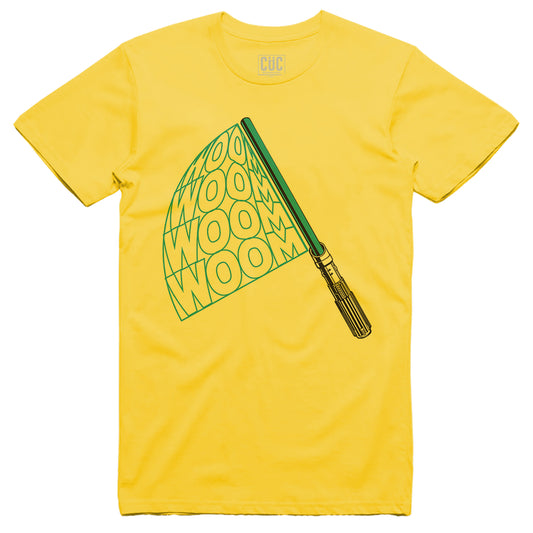 CUC T-Shirt Woom Woom - Lightsaber - Spada laser di guerre stellari - star #chooseurcolor - CUC chooseurcolor