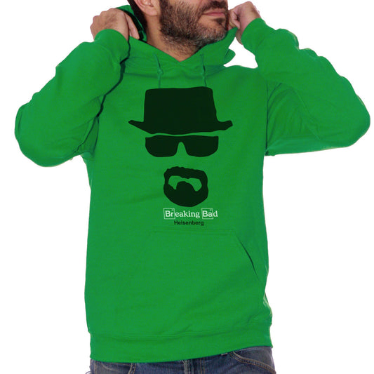 Forest Green Felpa Heisenberg Breaking Bad - FILM Choose ur color CucShop