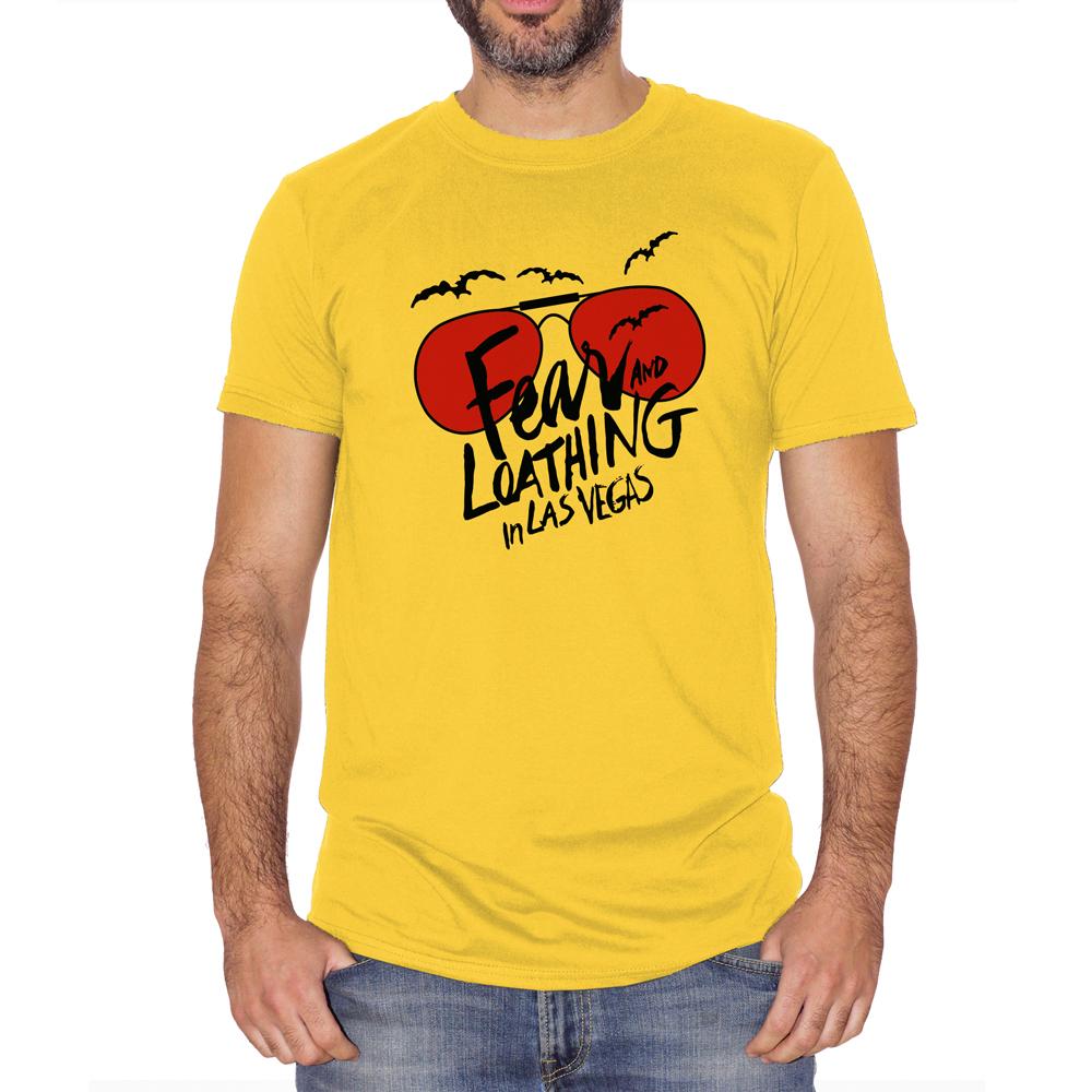 Goldenrod T-Shirt Fear And Loathing In Lasvegas - FILM Choose ur color CucShop
