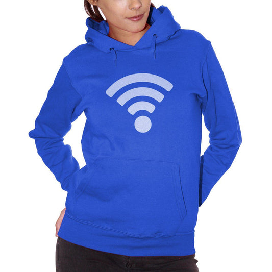 Royal Blue Felpa Wireless Logo - DIVERTENTE Choose ur color CucShop