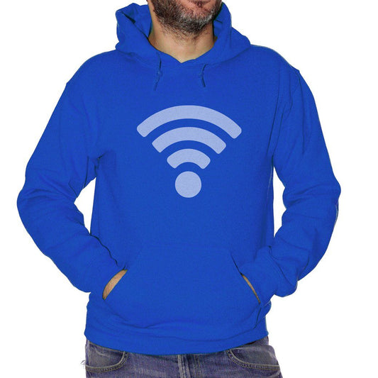 Royal Blue Felpa Wireless Logo - DIVERTENTE Choose ur color CucShop