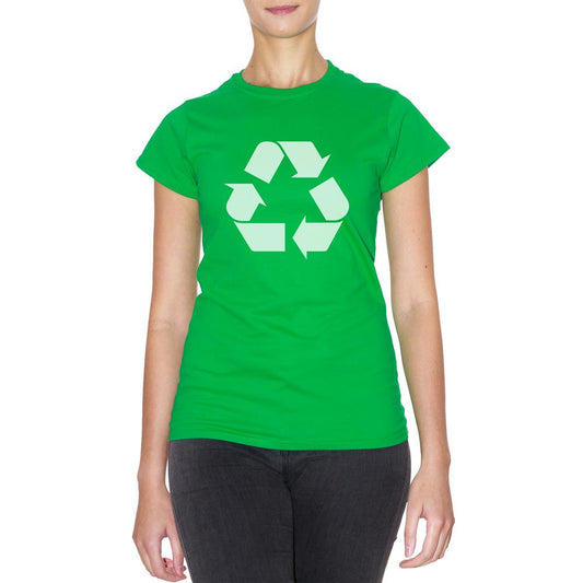 Lime Green T-Shirt Recycle - POLITICA Choose ur color CucShop