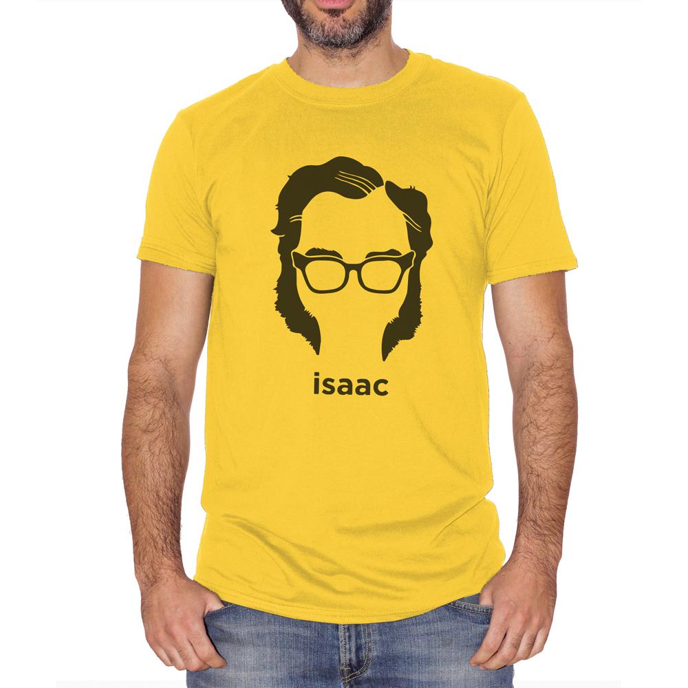 Sandy Brown T-Shirt Isaac Asimov - POLITICA Choose ur color CucShop