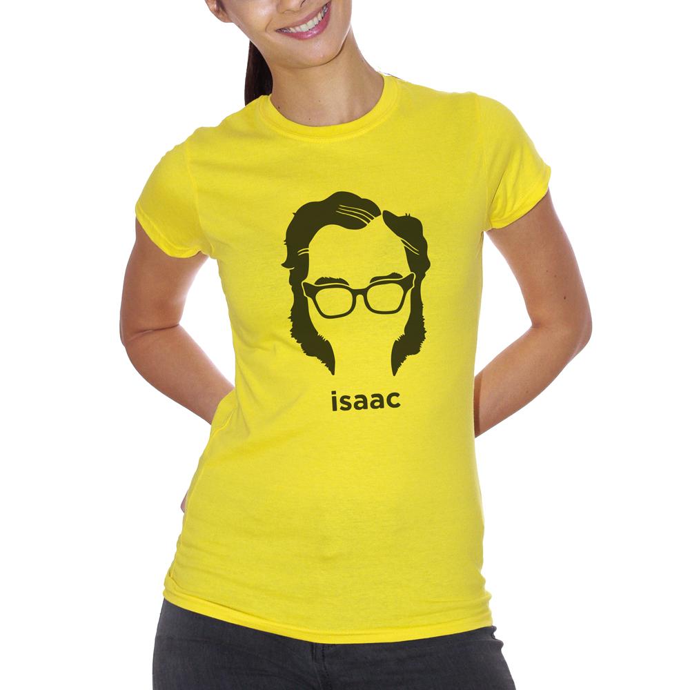 Goldenrod T-Shirt Isaac Asimov - POLITICA Choose ur color CucShop