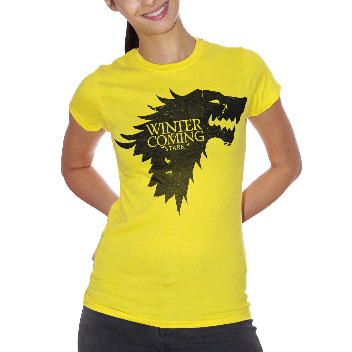 Goldenrod T-Shirt Winter Is Coming Stark Game Of Thrones - FILM Choose ur color CucShop