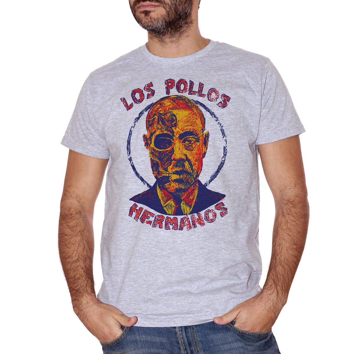 NEW IN! Small Los Pollos Hermanos Better Call Saul Breaking Bad Fitted White T-shirt NEW IN! Small Los Pollos Hermanos Better Call Saul Breaking Bad Fitted White T-shirt