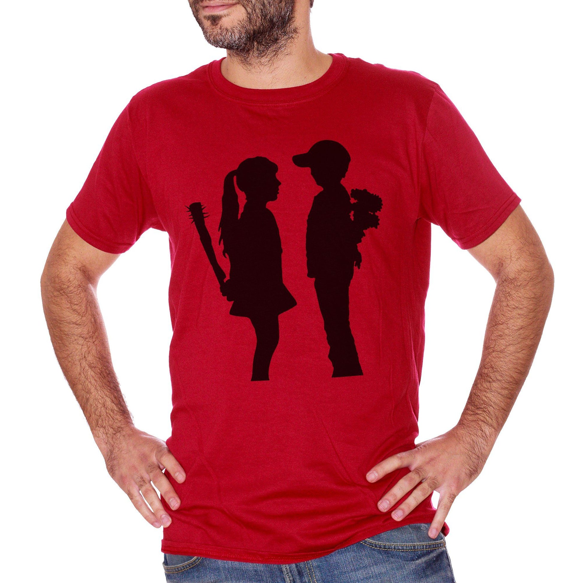 Firebrick T-Shirt Banksy Bambini - POLITICA Choose ur color CucShop