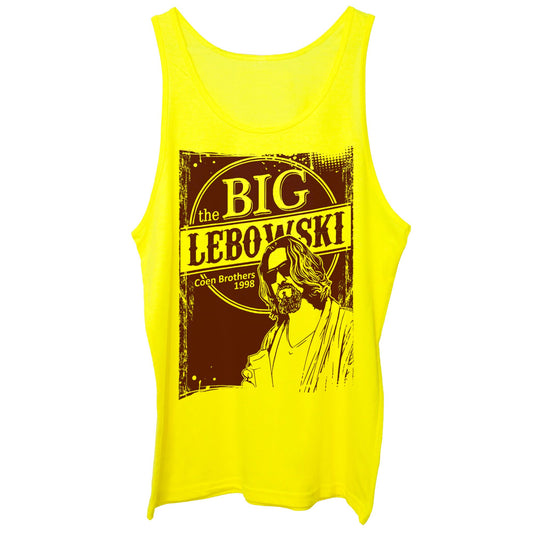 Yellow Canotta Big Lebowski Coen Bros - FILM Choose ur color CucShop