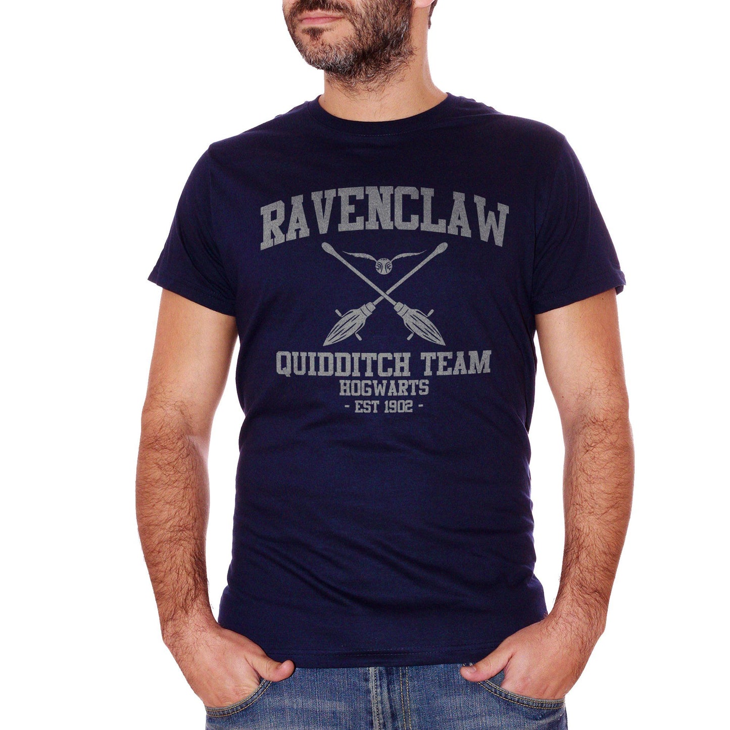 Black T-Shirt Ravenclaw Quidditch Harry Potter - FILM Choose ur color CucShop