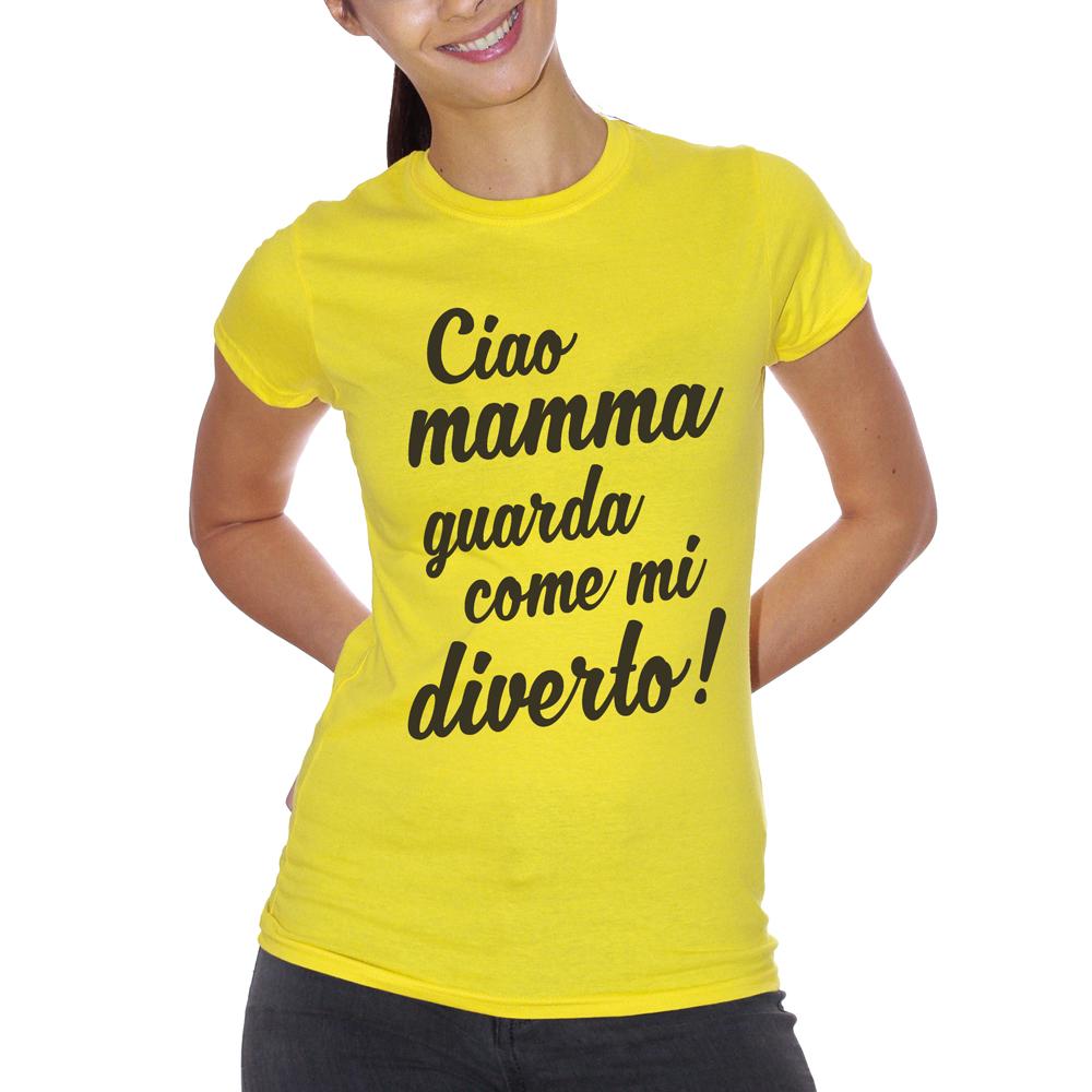 Goldenrod T-Shirt Festa Della Mamma Jova - DIVERTENTE Choose ur color CucShop