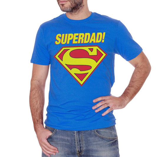 Royal Blue T-Shirt Superdad - DIVERTENTE Choose ur color CucShop