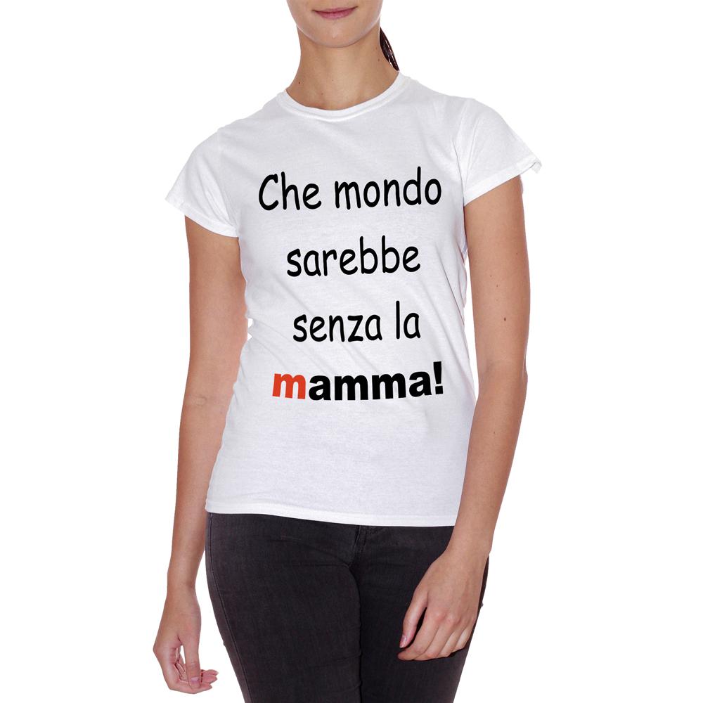 Lavender T-Shirt Che Mondo Sarebbe Senza La Mamma - DIVERTENTE Choose ur color CucShop