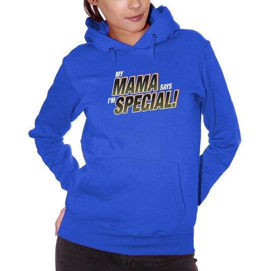 Royal Blue Felpa My Mama Says I M Special - DIVERTENTE Choose ur color CucShop