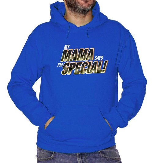 Royal Blue Felpa My Mama Says I M Special - DIVERTENTE Choose ur color CucShop