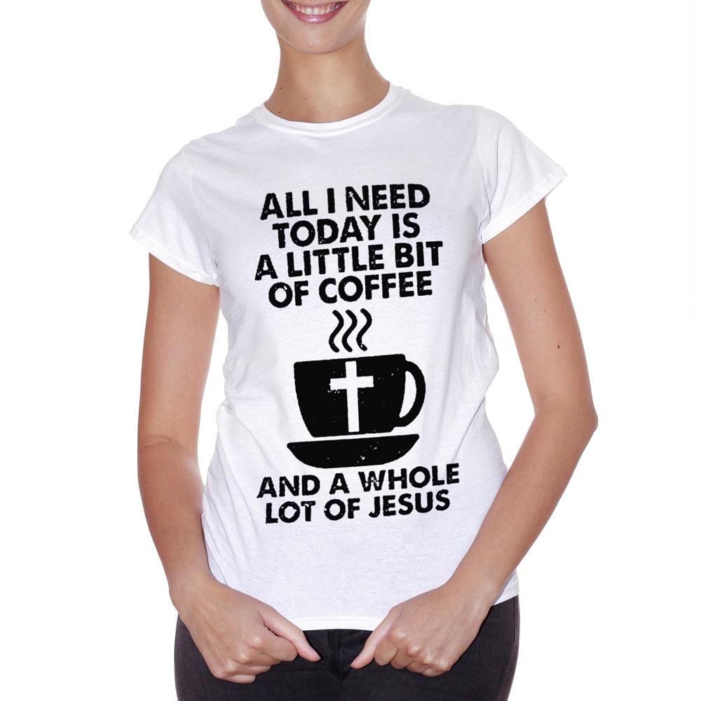 Lavender T-Shirt Coffee  Jesus - DIVERTENTE Choose ur color CucShop