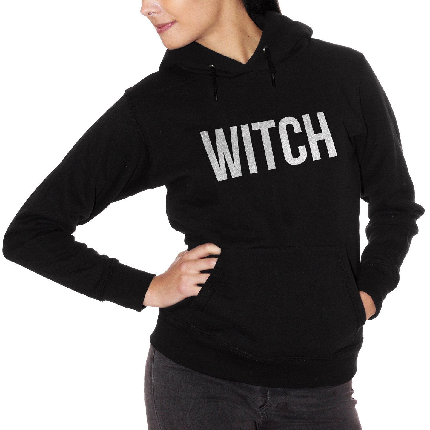 Black Felpa Witch Strega - POLITICA Choose ur color CucShop