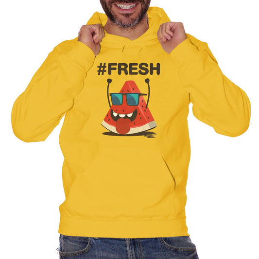 Goldenrod Felpa Fresh Anguria Vegan - SOCIAL Choose ur color CucShop