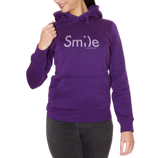 Dark Slate Blue Felpa Smile Ascii - DIVERTENTE Choose ur color CucShop