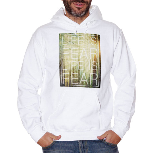 Gray Felpa Life Is Fear - MUSIC Choose ur color CucShop