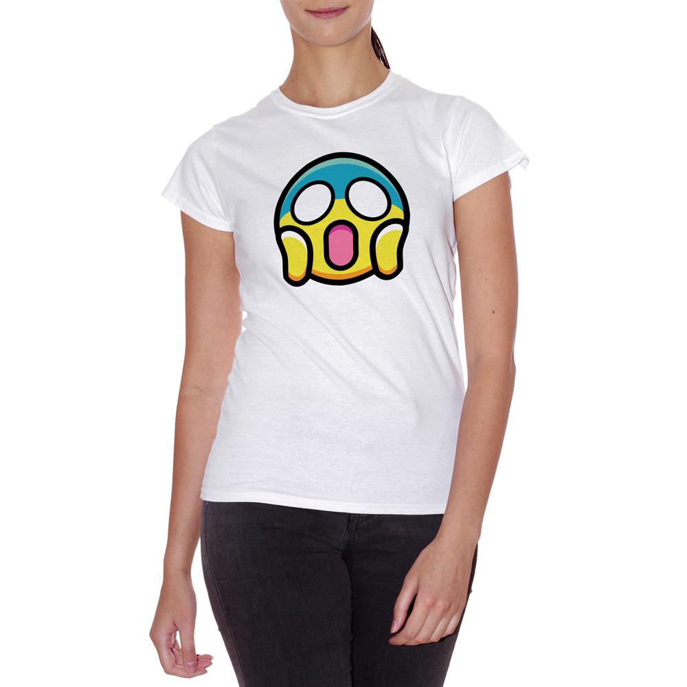 Lavender T-Shirt Emoji Smile - SOCIAL Choose ur color CucShop