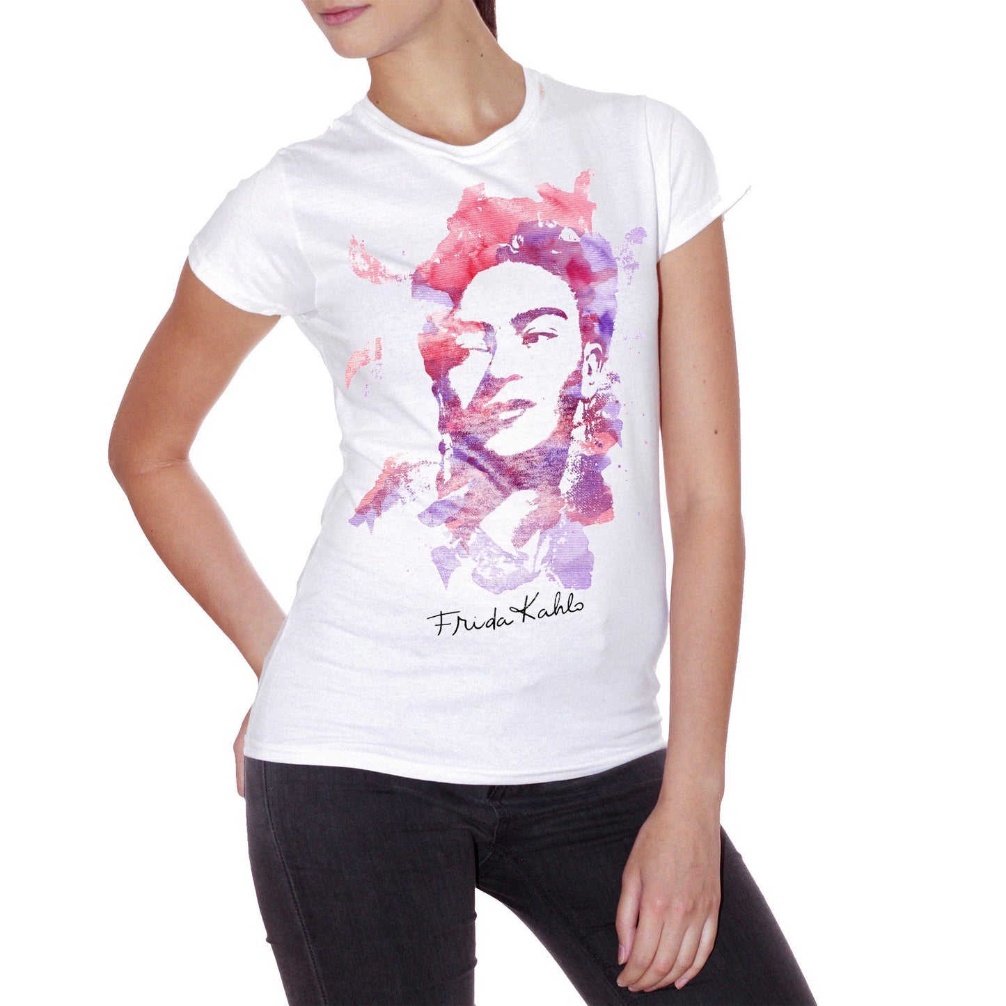 Ghost White T-Shirt Frida - POLITICA Choose ur color CucShop