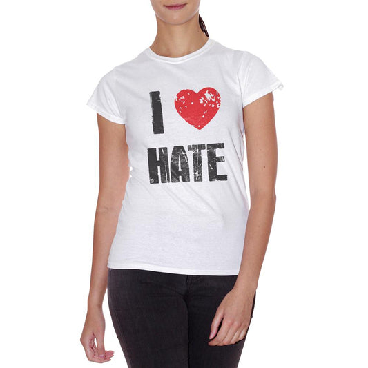 Lavender T-Shirt I Love Hate - SOCIAL Choose ur color CucShop