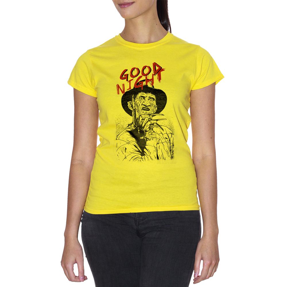 Goldenrod T-Shirt Freddy Krueger Nightmare - FILM Choose ur color CucShop