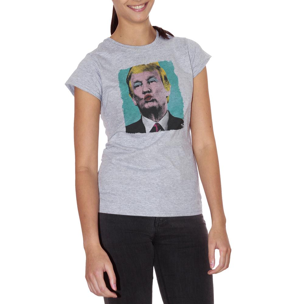 White T-Shirt Donald Trump Like Marylin - POLITICA Choose ur color CucShop