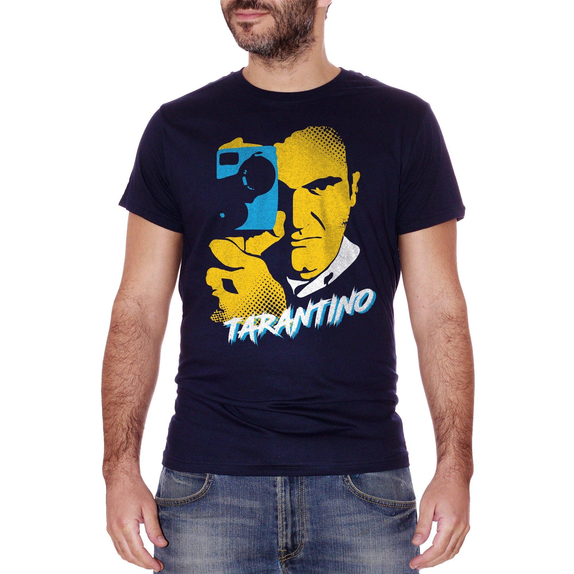 Black T-Shirt Tarantino Lovers - FILM Choose ur color CucShop