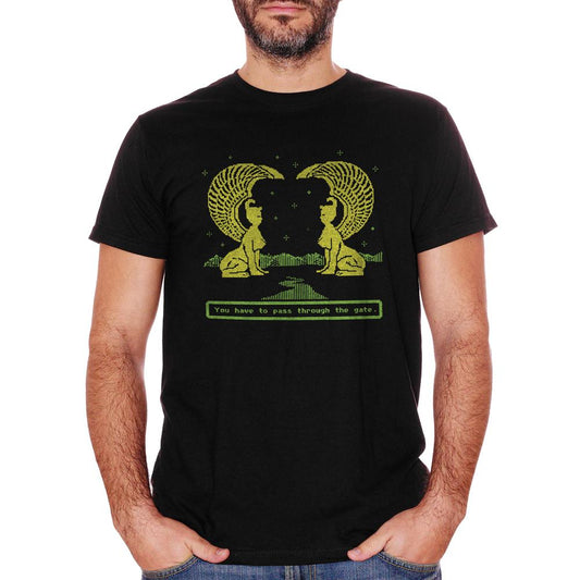 White T-Shirt La Storia Infinita Gate Games Anni 80 - FILM Choose ur color CucShop