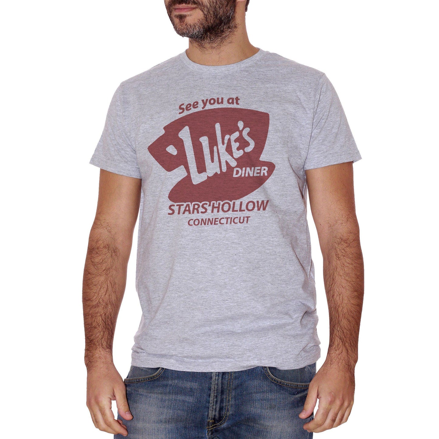 Gray T-Shirt Ci Vediamo Da Luke- Gilmore Girls - FILM Choose ur color CucShop