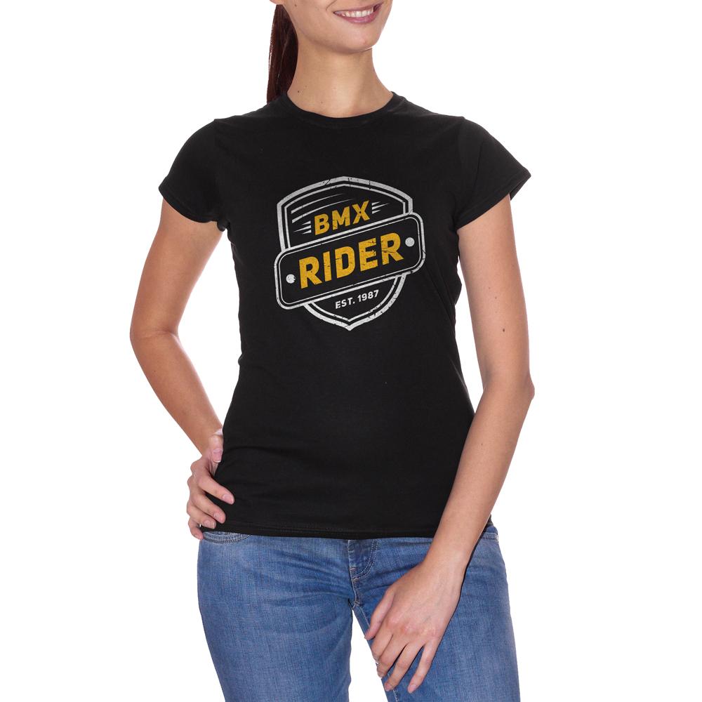 Black T-Shirt Bmx Rider Bike Lovers - SOCIAL Choose ur color CucShop