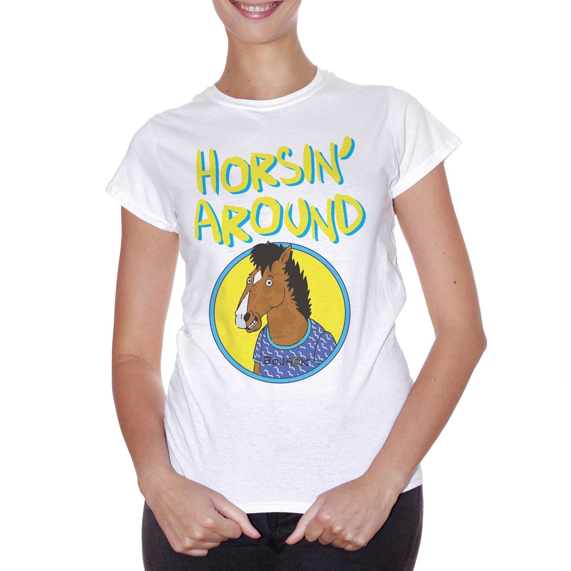 Light Goldenrod T-Shirt Bojack The Horseman  - FILM Choose ur color CucShop