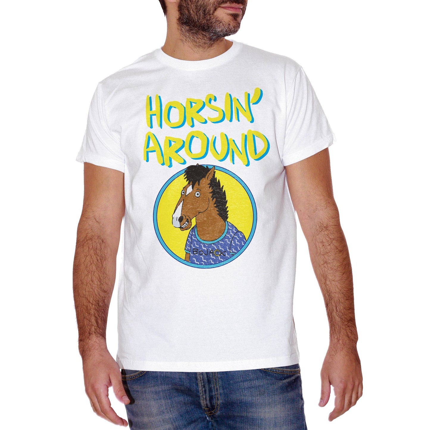 Gold T-Shirt Bojack The Horseman  - FILM Choose ur color CucShop
