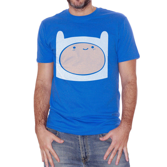 Royal Blue T-Shirt Adventure Time - Finn - CARTOON Choose ur color CucShop