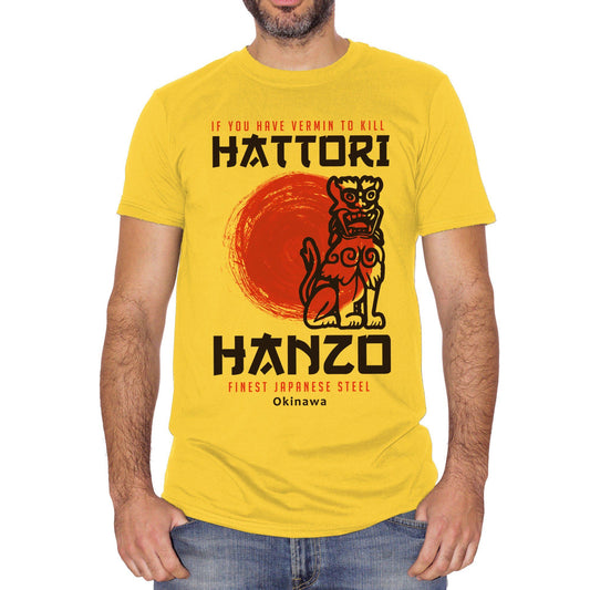 Goldenrod T-Shirt Hattori Hanzo Kill Bill - FILM Choose ur color CucShop