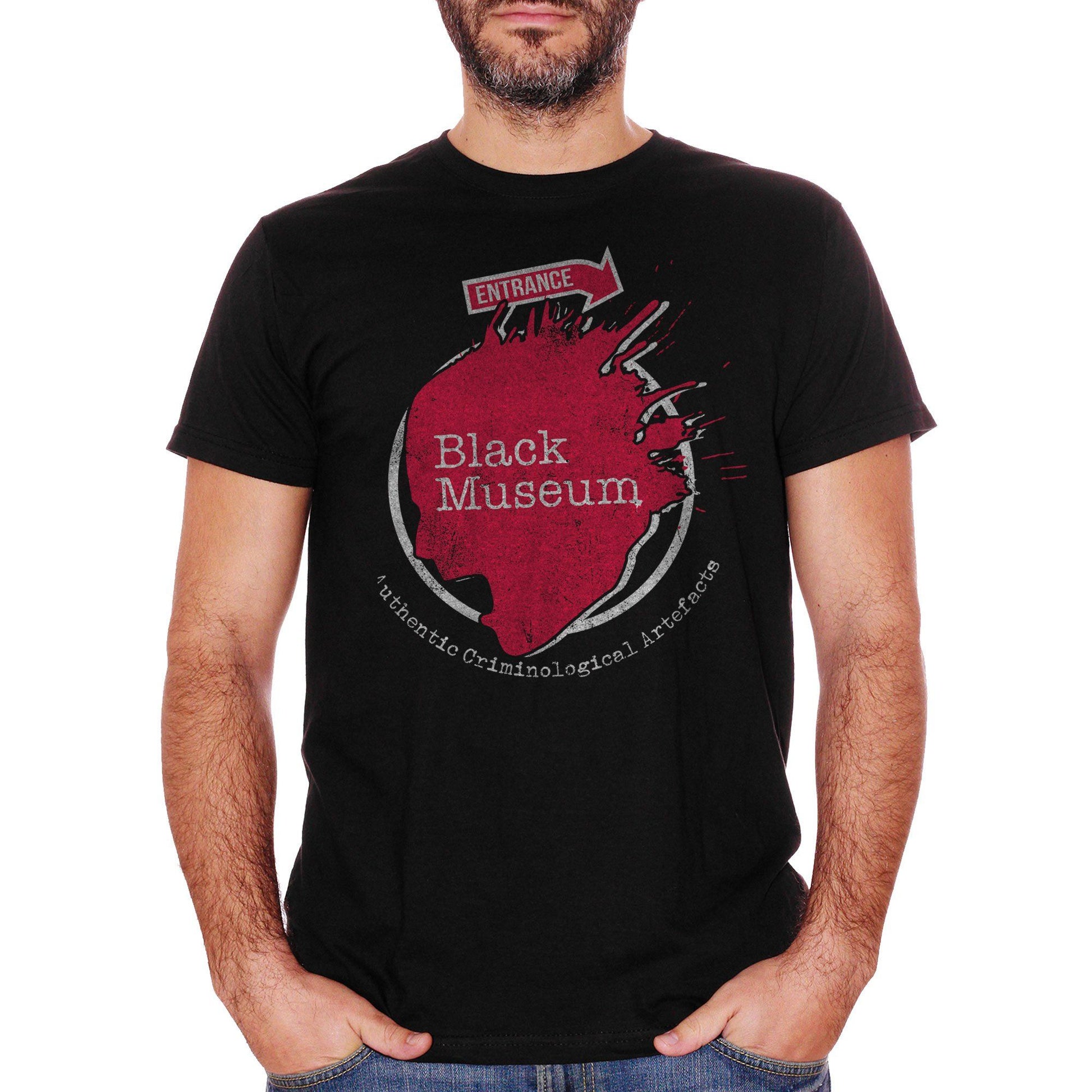 White T-Shirt Black Mirror 4 - Black Museum - FILM Choose ur color CucShop
