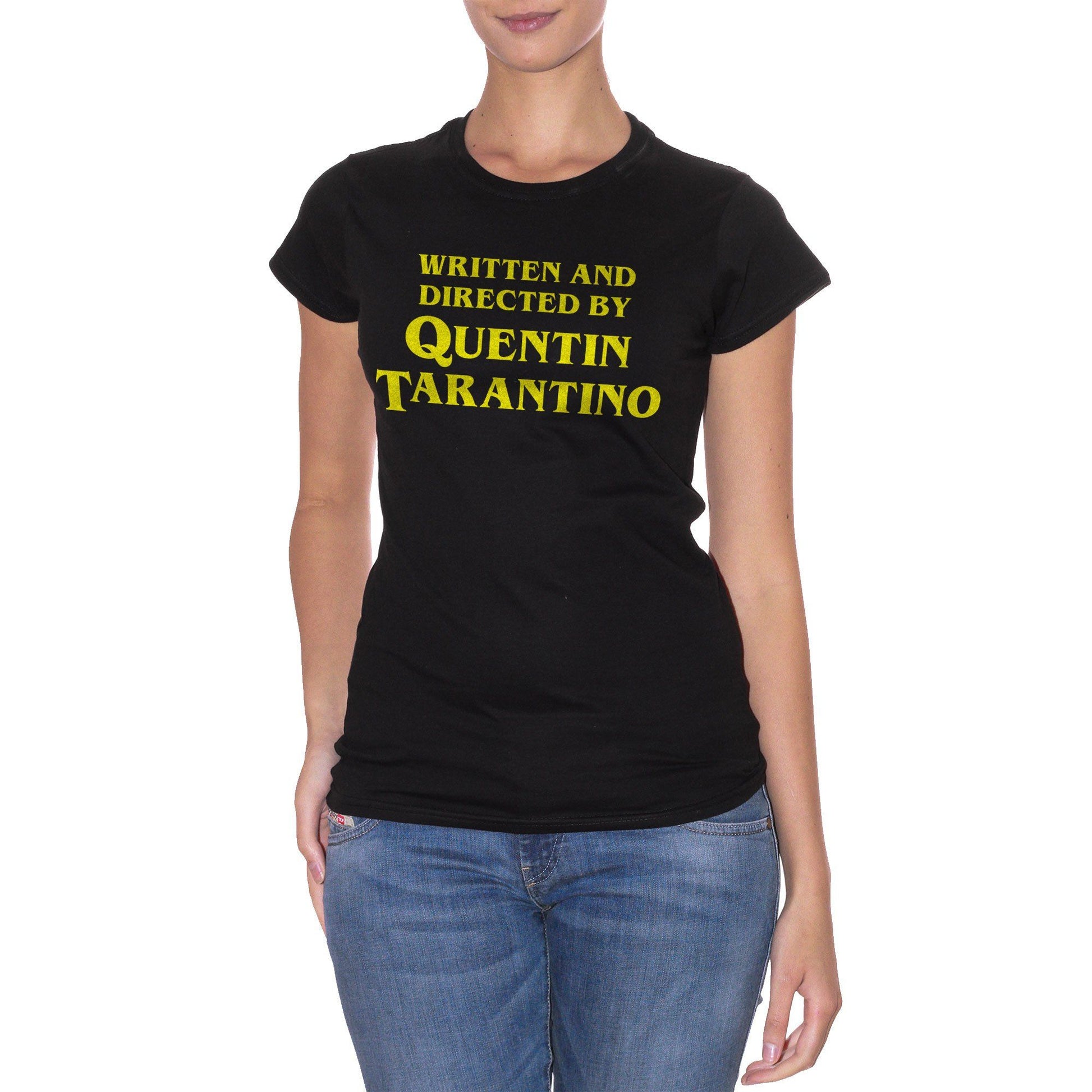 Black T-Shirt Titolo Di Coda Regia Quentin Tarantino - FILM Choose ur color CucShop