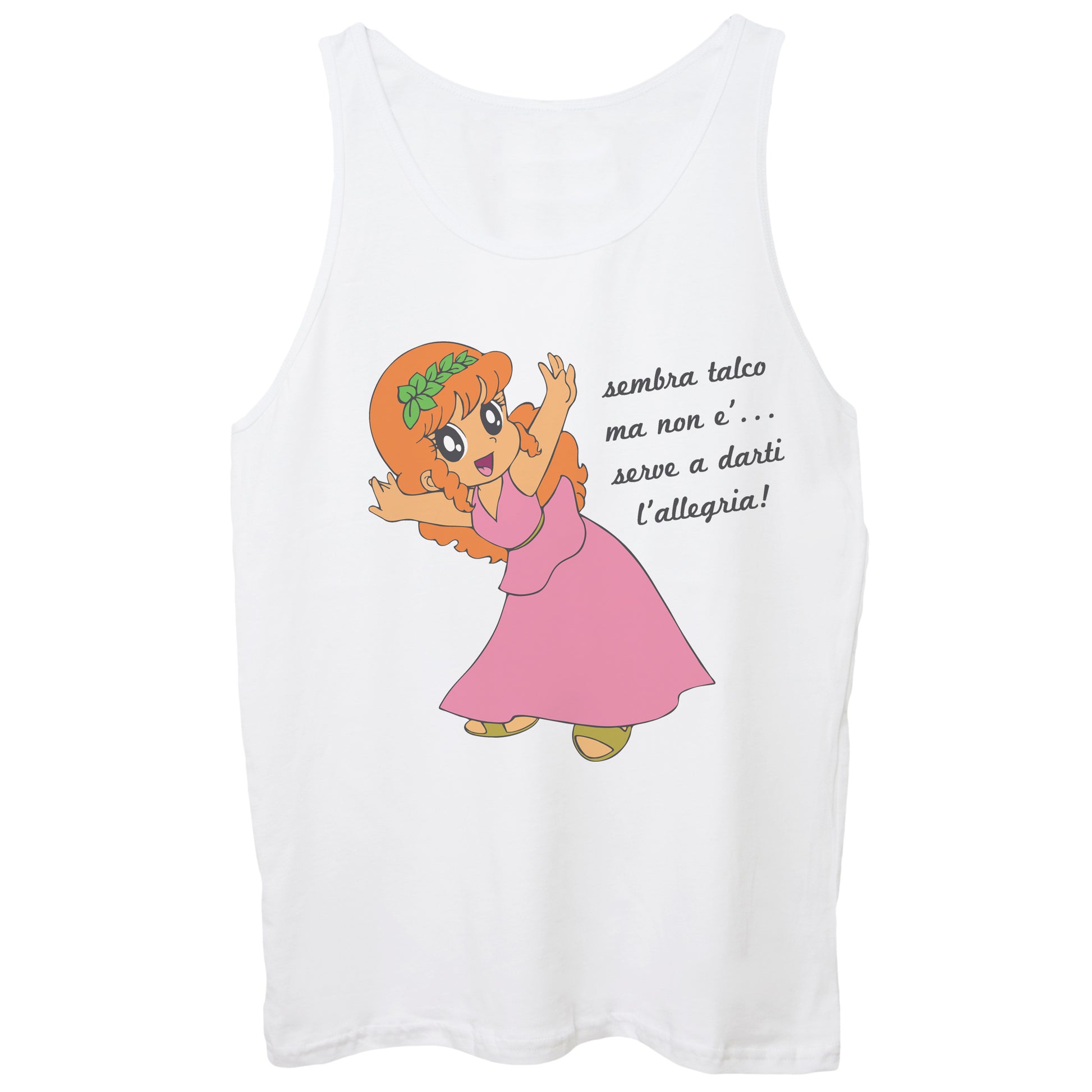 Tshirt Pollon Sembrava Talco - Pollon arrestata dietro le sbarre - Divertente maglietta Anni 80 - T-shirteria Tshirt Pollon Sembrava Talco - Pollon arrestata dietro le sbarre - Divertente maglietta Anni 80 - T-shirteria