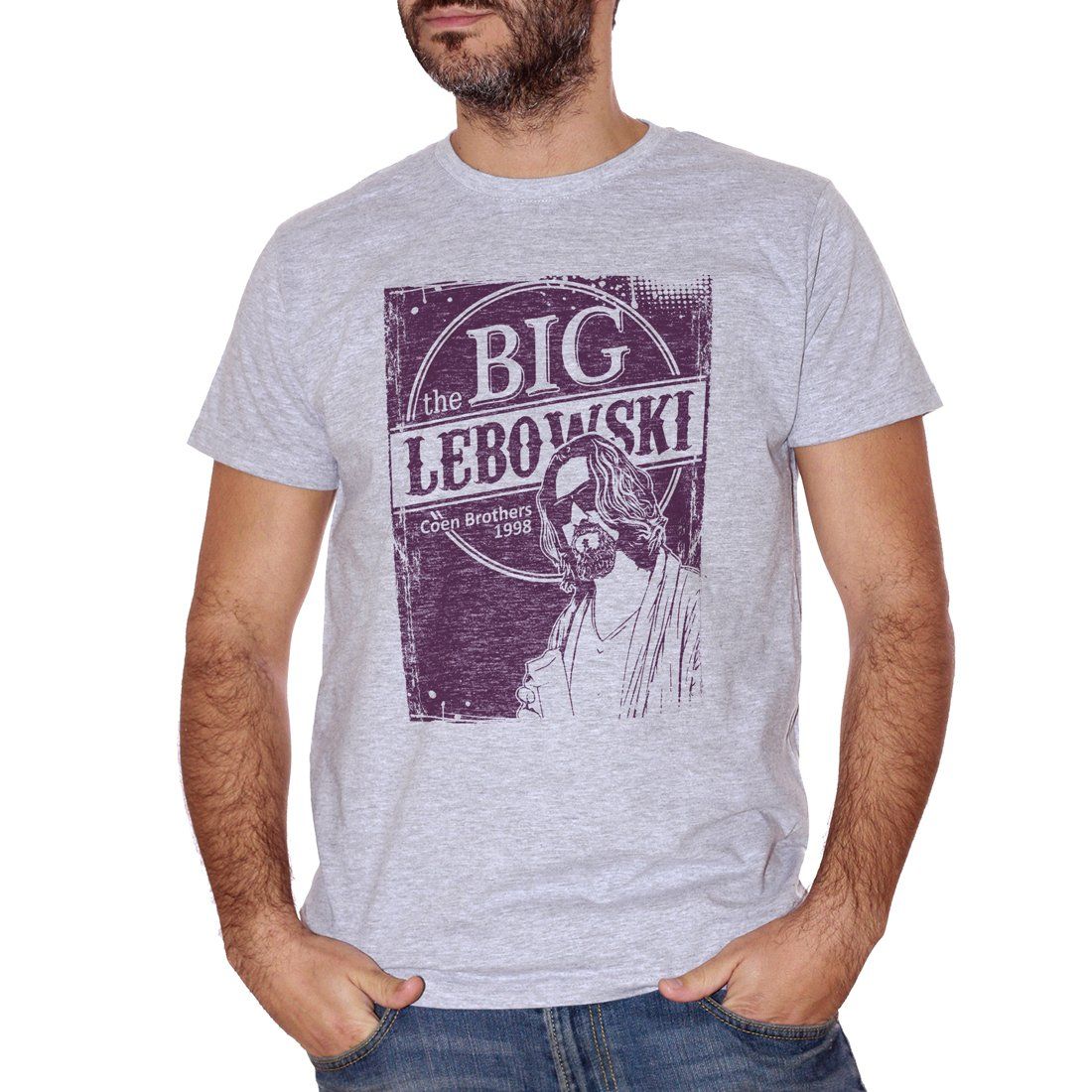 T-Shirt Big Lebowski film Cult anni 90 Choose ur Color