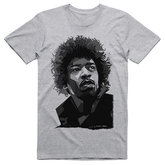 T-Shirt Jimi Vector Hendrix - Classic rock Music Choose ur color - CUC chooseurcolor