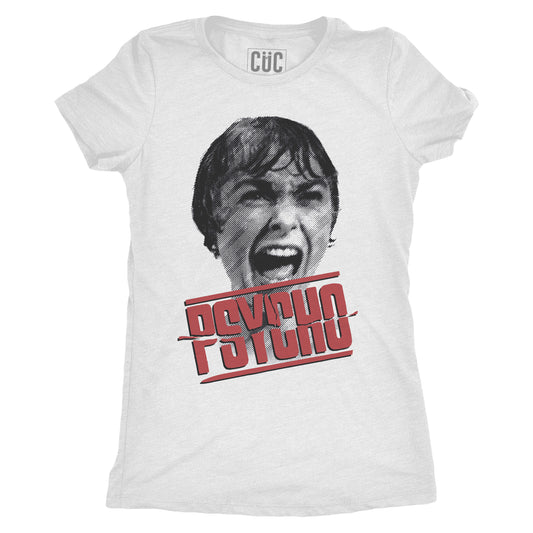 T-shirt Psycho Scream - horror di Alfred Hitchcock - Locandina film cult - #chooseurcolor - CUC chooseurcolor