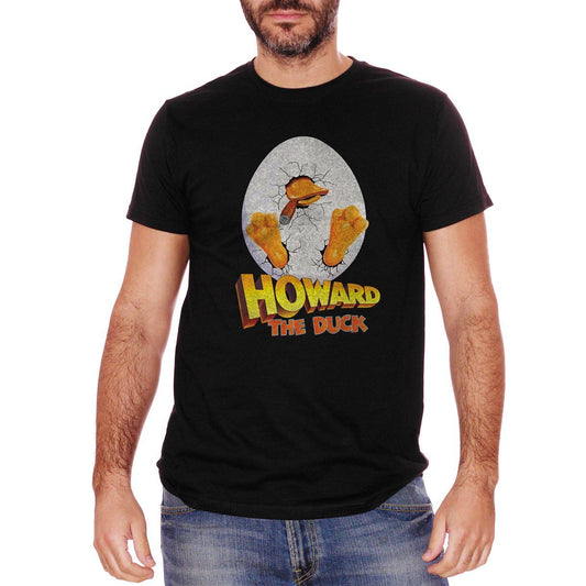 White T-Shirt - Howard il papero Super Hero Choose Ur Color Cuc Shop