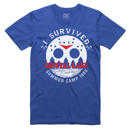 T-Shirt I survived summer campa 1980 Crystal Lake  #chooseurcolor - CUC chooseurcolor