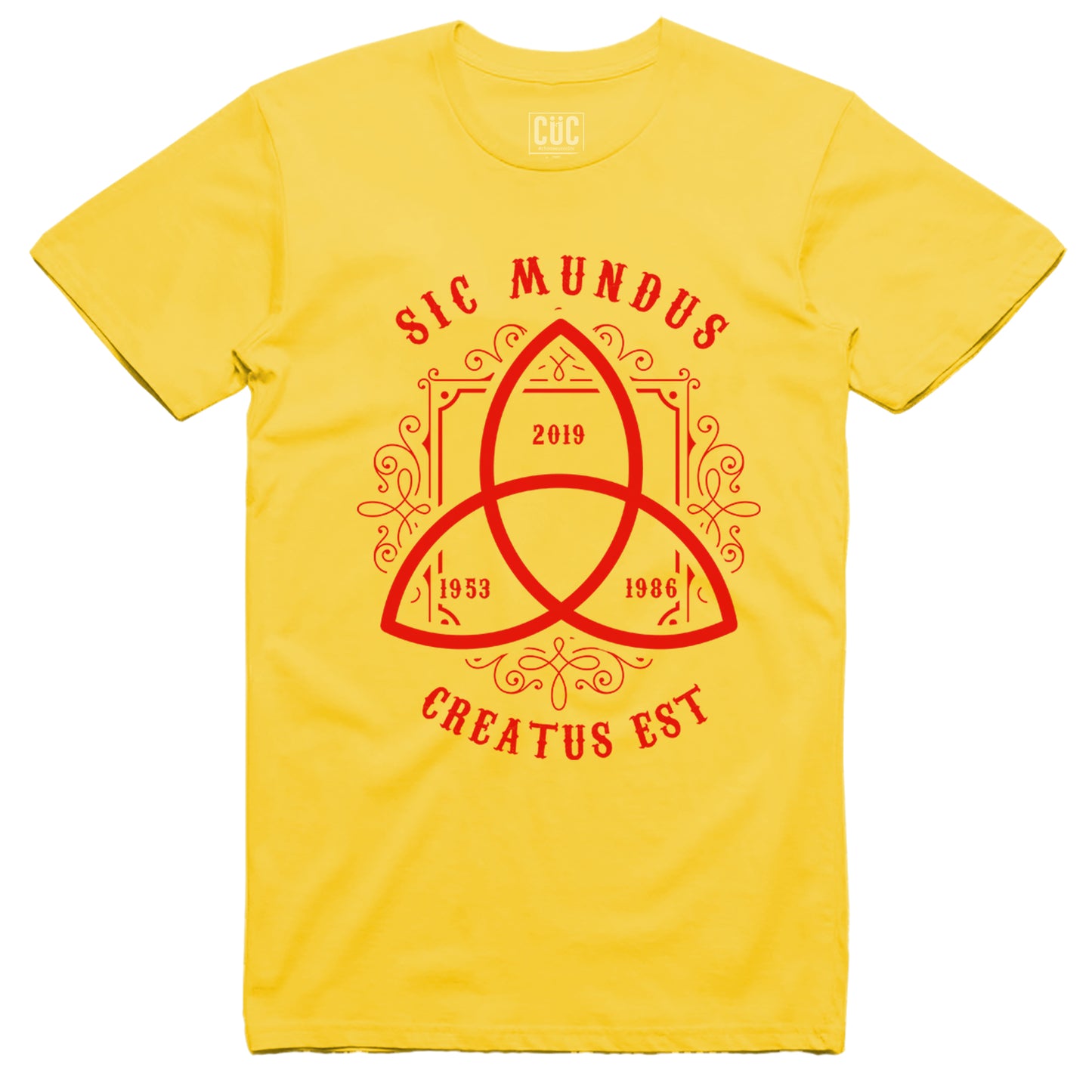 CUC T-Shirt Sic Mundus Creatus Est - #chooseurcolor - CUC chooseurcolor