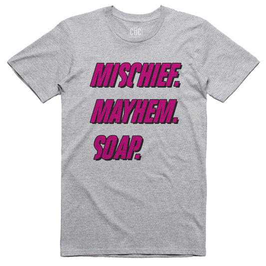T-Shirt Fight club - Mischief Mayhem Soap - Tyler Durden #chooseurcolor - CUC chooseurcolor