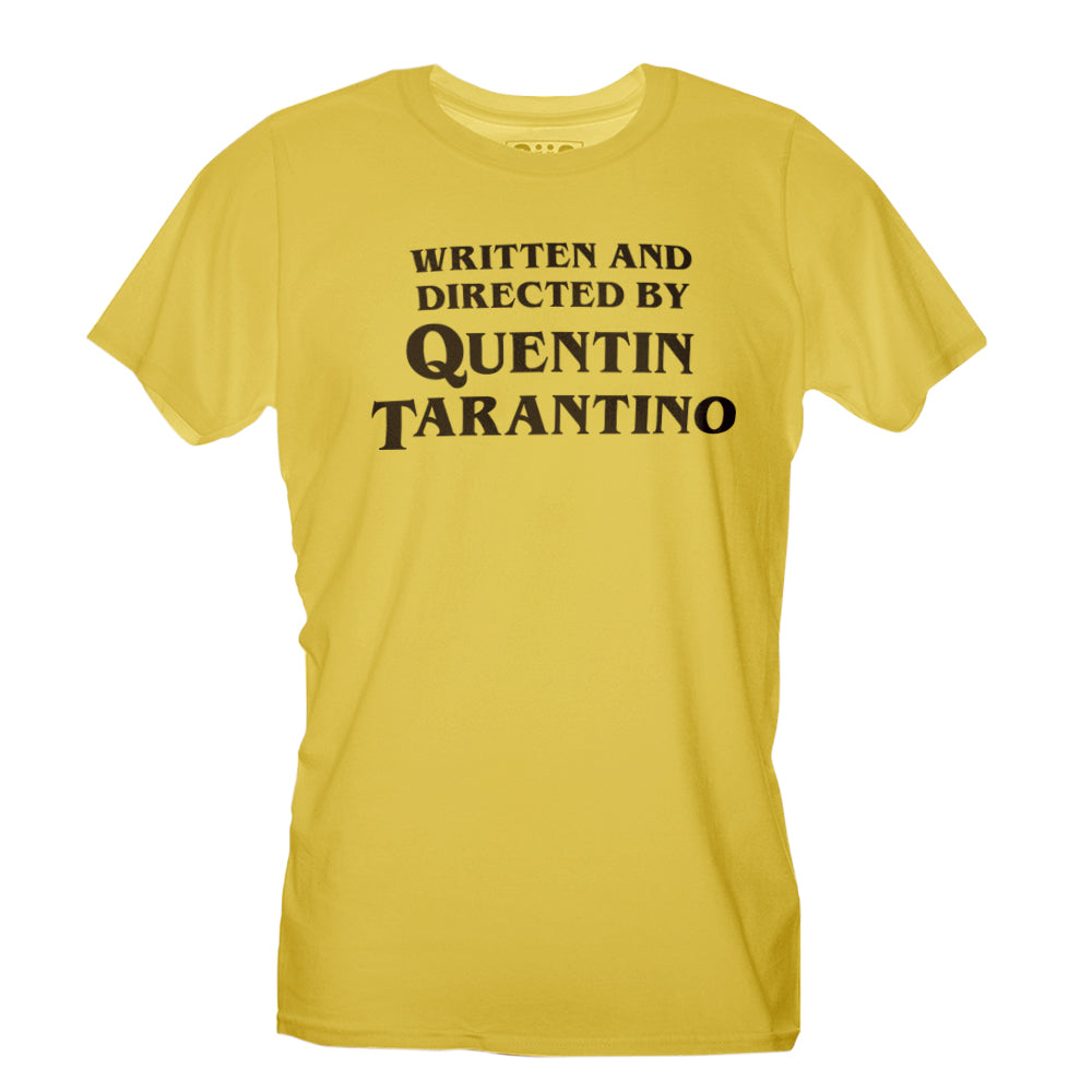 T-Shirt Titolo Di Coda Regia Quentin Tarantino - FILM Choose ur color - CUC chooseurcolor
