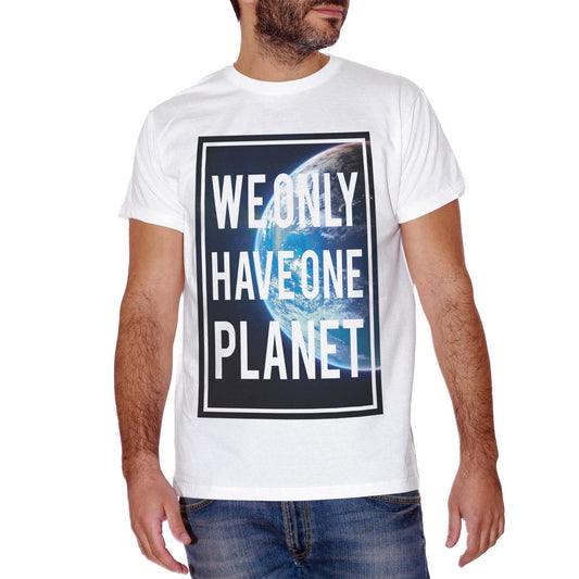 Lavender T-Shirt We Only Have One Planet Earth Nature Space World - SOCIAL CucShop